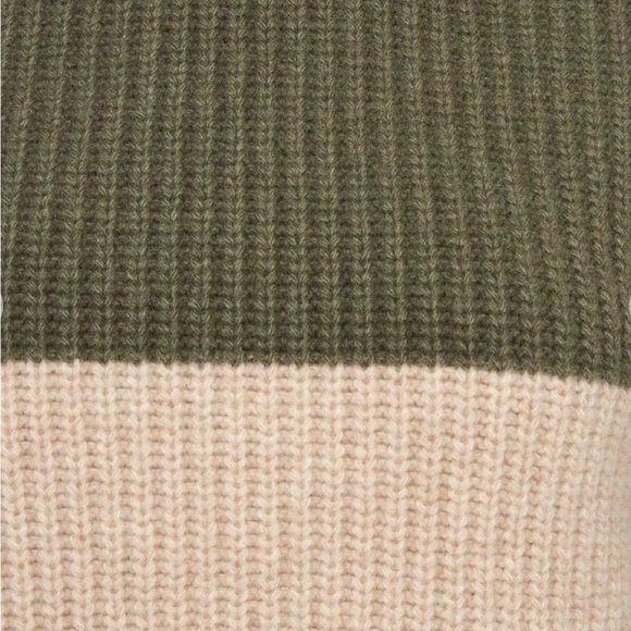 Celtic & Co. Sweater Colourblock Turtleneck Size L - Picture 3 of 13